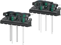 Wera Sechskantschraubendrehersatz 454/10 HF Set Imperial 1 10teilig Quergriff