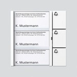 Siedle&S&ouml;hne Tasten-Modul TM 612-3 W 200035521-00
