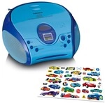 LENCO Boombox SCD-24BU kids Lenco