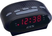 ICES Uhrenradio Ices ICR-210 black ICR-210 Black