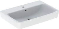 Geberit GE Renova Plan Waschtisch, 70x48cm m. Hl., m. &Uuml;l., wei&szlig; 501644001