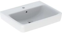Geberit GE Renova Plan Waschtisch, 60x48cm m. Hl., m. &Uuml;l., wei&szlig; 501636001