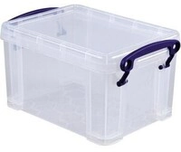 Really Useful Box Aufbewahrungsbox 1.6C 19x11x13,5cm 1,6l transparent 123211803