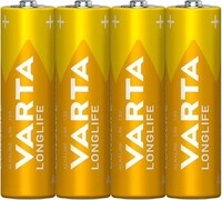 Varta Cons.Varta Batterie Longlife AA 4106 Fol.4 04106101354