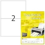 Without Brand Etikett TopStick 8718 210x148 mm wei&szlig; 200 St./Pack. 129050601