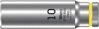 Wera Steckschl&uuml;sseleinsatz 8790 HMA Deep 1/4 Zoll a6-KT.SW 10mm L.50mm