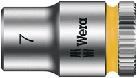 Wera Steckschl&uuml;sseleinsatz 8790 HMA Au&szlig;en-6-kant SW7mm L.23mm Vierkant1/4Zoll
