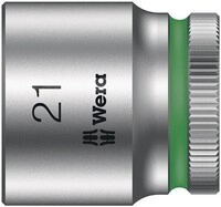 Wera Steckschl&uuml;sseleinsatz 8790 HMB Au&szlig;en-6-kant SW21mm L.30mm 4-kt3/8Zoll CV