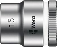 Wera Steckschl&uuml;sseleinsatz 8790 HMB Au&szlig;en-6-kant 3/8 Zoll a6-KT.SW 15mm L.29mm