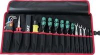 Parat Werkzeugrolltasche 15 F&auml;cher B670xH330mm Nyl.schwarz/rot 5990828991