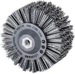 Lessmann Rundb&uuml;rste D.140mm M14 SiC Schleifborsten K.80 60mm 2500min-&sup1; 402880