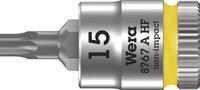 Wera Steckschl&uuml;sseleinsatz 8767 A HF TORX&reg; 1/4 Zoll T15 L.28mm Wera Werk