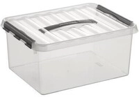 Sunware Aufbewahrungsbox Q-line H6162602 15l Tragegriff tr 128007300