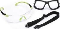 3m Schutzbrille Solus&trade; 1000-Set EN 166,EN 170 B&uuml;gel gr&uuml;n,Scheibe klar PC