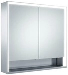 Keuco KE SPS R. Lumos 14307, mit Ablagef., Vorbau, silb-elox., 700x735x165mm