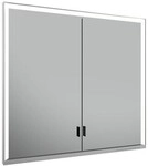 Keuco KE SPS R. Lumos 14312, ohne Ablagef., Einbau, silb-elox., 800x735x165mm