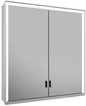 Keuco KE SPS R. Lumos 14307, ohne Ablagef., Vorbau, silb-elox., 700x735x165mm