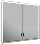 Keuco KE SPS R. Lumos 14302, ohne Ablagef., Vorbau, silb-elox., 800x735x165mm