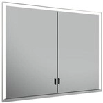 Keuco KE SPS R. Lumos 14313, ohne Ablagef., Einbau, silb-elox., 900x735x165mm