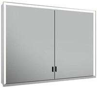 Keuco KE SPS R. Lumos 14304, ohne Ablagef., Vorbau, silb-elox., 1000x735x165mm