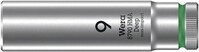 Wera Steckschl&uuml;sseleinsatz 8790 HMA Deep Au&szlig;en-6-kant SW9mm 4-kant 1/4Zoll CrV