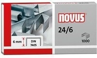 Novus Heftklammer 24/6 040-0158 verzinkt 1.000 St./Pack. 124213900