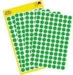 Avery Zweckform Markierungspunkt 3592 8mm gr&uuml;n 416 St./Pack. 129008160
