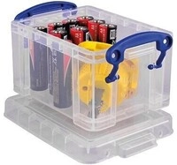 Really Useful Box Aufbewahrungsbox 0.3C 12x6,5x8,5cm 0,3l tr 123213503