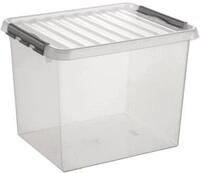 Sunware Aufbewahrungsbox Q-line H6162702 52l transparent 128007400