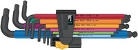 Wera Winkelschraubendrehersatz 950/9 Hex-Plus Multicolour Imperial 2