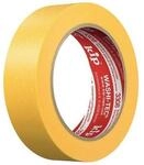 8 Stk. Kip Abdeckband 3308 WASHI-TEC&reg;Premium Plus Goldkrepp&reg; glatt gelb L.50m