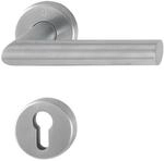 Hoppe FS-Garnitur Ams.FS-E1400/42H/42HS VA F69 D/D TS 40-65mm PZ rd.DIN L/R