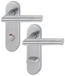 Hoppe Kurzschildgarnitur Ams.E1400/353KH VA F69 RWSK/OL rd Dr&uuml;ckergrt. 10720722