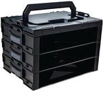 Bs Systems Sortimentskastentresor i-BOXX&reg; Rack 3er Block B442xT304xH342mm ABS
