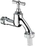 Schell Auslaufventil Knebelgriff, 1/2Zoll, mattchrom Schell-Connect 034050399