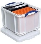 Really Useful Box Aufbewahrungsbox 35STRW 39x31x48cm 35l wei&szlig; 123217801
