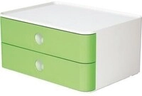 Han Schubladenbox SMART-BOX PLUS ALLISON 2 Schubladen 1120-80 gr&uuml;n 127018860