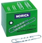 Norica B&uuml;roklammer 2262 77mm gewellt silber 100 St./Pack. 176039495