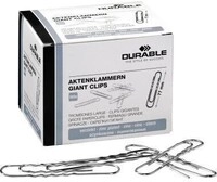 Durable Aktenklammer 122725 77mm verzinkt 100 St./Pack. 176022694