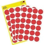 Avery Zweckform Markierungspunkt 3595 18mm rot 96 St./Pack. 129008230
