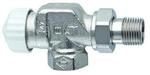 Heimeier Th-Untert. V-exakt II Rotguss vernickelt, axial 1/2Z, kvs 0,86