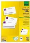 Sigel Visitenkarte DP839 85x55mm 200g wei&szlig; 150 St./Pack. 328001800