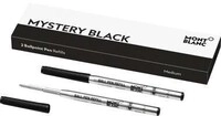 Montblanc Kugelschreibermine 128211 mystery black M sw 2 St./Pack. 313015290