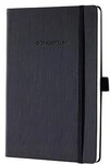 Sigel Notizbuch Conceptum CO120 ca. DIN A5 blanko 97Blatt schwarz 112099700