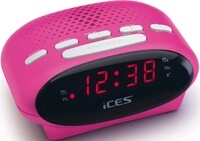 ICES Uhrenradio Ices ICR-210 pink ICR-210 Pink