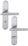 Hoppe Langschildgarnitur Stock.E1140Z/302 VA F69 SK/OL 78mm DIN L/R 3042732