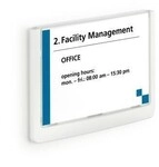 Durable T&uuml;rschild Click SIGN 486102 149x105,5mm wei&szlig; 888212801