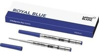 Montblanc Kugelschreibermine 128214 royal blue M bl 2 St./Pack. 313015250