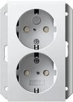 Gira Doppeldose SCHUKO 273127