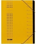 Elba Ordnungsmappe chic 400001991 DIN A4 12F&auml;cher Karton gelb 127029710